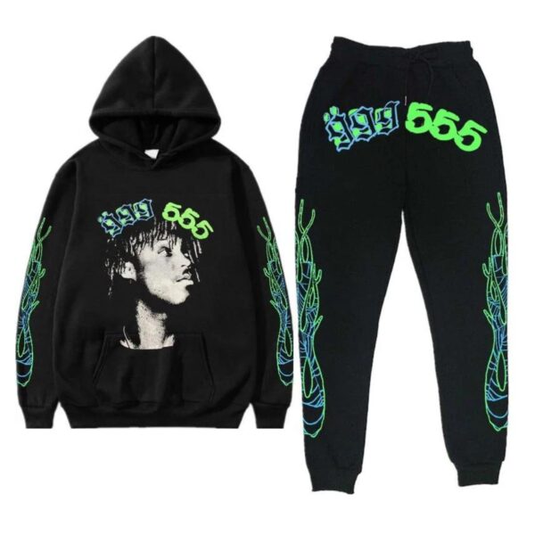 Photo 1 999 Club Spider Young Thug Tracksuit Black