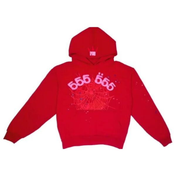 Photo 1 Sp5der Worldwide 555 Hoodie the front side